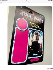 POWER OF THE FORCE NEXT GEN YAK FACE RESTORATION CUSTOM CARD BACK KIT & COIN - Picture 1 of 3