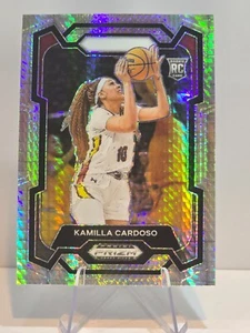 2024 Panini Prizm Draft Picks Silver Hyper Prizm Kamilla Cardoso #59 - Picture 1 of 2