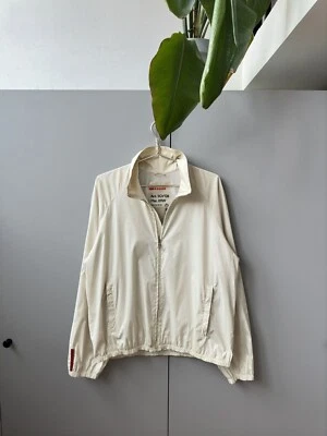 Prada Vintage Cream Beige Lightweight Jacket - Image 1 of 4