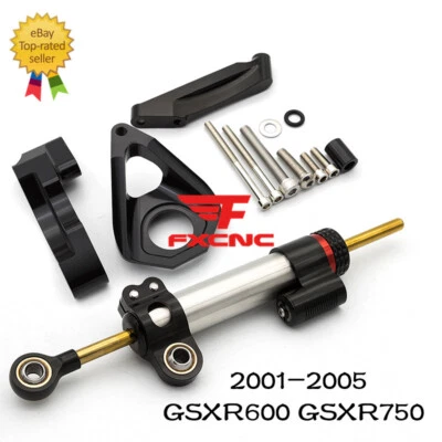 For Suzuki GSXR600 GSXR750 2001-2005 Steering Damper Stabilizer Bracket Mounting - Image 1 of 4