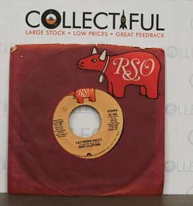 ERIC CLAPTON - LAY DOWN SALLY / NEXT TIME - RSO 1977 - 7" VINYL SINGLEš„ - Picture 1 of 2