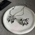 Butterfly Necklace Jewelry Accessories Neck Chain Fashion Finger Ring