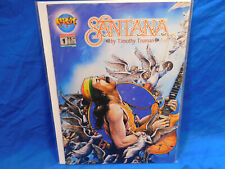 Santana #1 Magazine Timothy Truman 1994 Rock It Malibu Comics Vintage Rock(A14)
