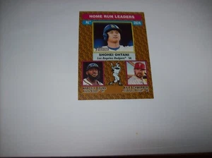 Shohei Ohtani ,Schwarber 2025 Heritage Home Run Leaders SP #54/76 NM Free Ship - Picture 1 of 3