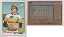 2016 Topps 65th Anniversary Buybacks Rare Blue Joe Sambito #1978-498