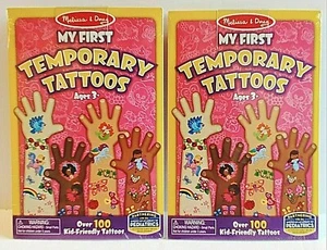 Melissa & Doug - My First Temporary Tattoos - Girl's Set of 2 - Ages 3+ - Picture 1 of 2