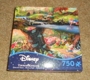 Thomas Kinkade   Alice in Wonderland   Ceaco 750 Piece Puzzle Disney  - Picture 1 of 2