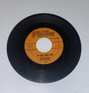 Soul 45 The Crystals Oh Yeah, Maybe Baby Philles Records VG+ - Picture 1 of 2