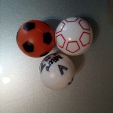 Lotto 3 palloni Subbuteo