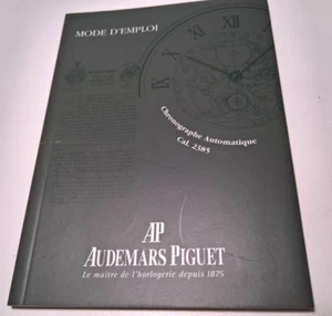 Audemars Piguet Royal Oak Chronograph Cal. 2385 Booklet Instructions 2002 Approx - Picture 1 of 6