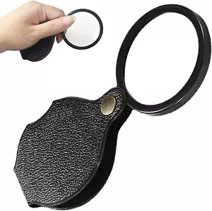 20X Taschenlupe, drehbar faltbar HD Mini tragbar für Lesen Schüler - Bild 1 von 12