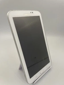 Samsung Galaxy Tab 3 SM-T210 White 7" Android Tablet Faulty Cracked #D - Picture 1 of 24