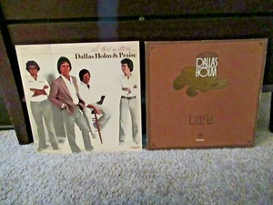 DALLAS HOLM & PRAISE 2 X LP LOT SET COLLECTION XIAN CHRISTIAN RELIGIOUS - Imagen 1 de 2