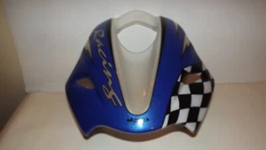 Parabrisas Moto Roadster Carrera Azul Marca MANILLA HARRI ¿ Pieza 1802MD0100 New - Imagen 1 de 7