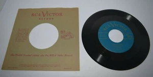 RCA VICTOR RECORD - SPANISCHER CAVALIERO - IRISCHE WASCHFRAU - VON CARSON ROBISON - 45 U/min - Bild 1 von 4