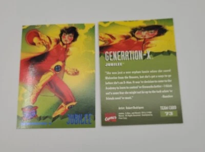 1995 Fleer Ultra X-Men Trading Card #73 Jubilee - Image 1 of 2