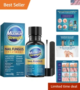 Extra Strength Toenail Fungus Treatment with Natural Oils - 30ml Repair Solution - Picture 1 of 10