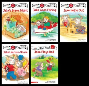 NEW Level 2 I Can Read set of 5 Paperback Books By Crystal Bowman - Imagen 1 de 4