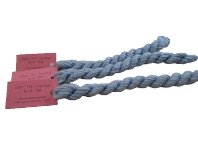Brown Paper Packages Trio  3 Skeins T32 True Blue  14.4 yards NEW  H129 - Image 1 of 3
