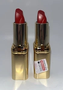 NEW (Lot of 2) L’Oreal Colour Riche Lipstick Respected Red #188 FREE SHIPPING! - Picture 1 of 11