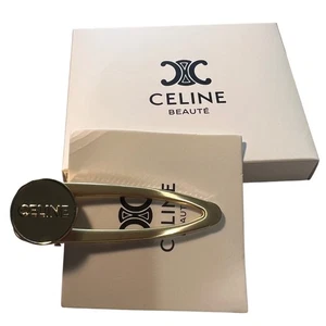 Celine Luxe Gold Hair Pin Brand New in Box - Picture 1 of 3