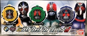 Bandai DX Kamen Rider Ridewatch Set of 3 from Quartzer Movie Set 01 - Picture 1 of 9