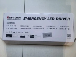 Espiton ES-EIA32-01S Notfall LED Treiber 32W 145VDC Neu Open Box - Bild 1 von 7