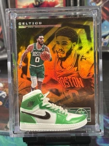 2020-21 Panini Illusions - Jayson Tatum Sneaker Shadow Box - Picture 1 of 2