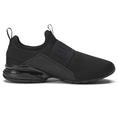 Zapatillas informales negras sin cordones PUMA Axelion para mujer 37754302 Foto 1 de 4