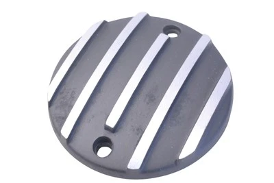 Chrome Specialties 030024 Black Finned Point Cover NOS - Image 1 of 3