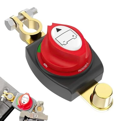 Interrupteur d'Isolateur de Batterie Coupe Circuit Batterie DC 12-48V Interru... - Photo 1/4