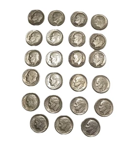 Lot Ot 23 90% Silver Roosevelt Dimes - Picture 1 of 2