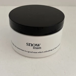 Philosophy Snow Man Glazed Body Souffle Moisture Lotion 4 oz SEALED Discontinued - Picture 1 of 3
