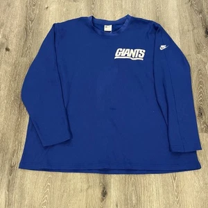 New York Giants Nike NFL On Field Sewn Longsleeve Size Men’s 4XL - Picture 1 of 7