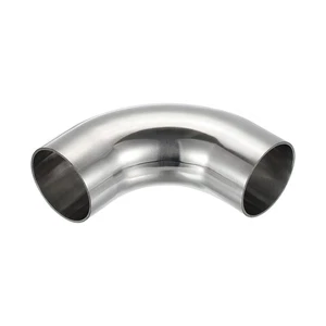 90 Degree Mandrel Bend Elbow 2 1/4 Inch OD Steel Exhaust Connector 304 Stainless - Picture 1 of 5
