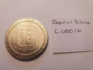 GETTONE DA GIOCO VINTAGE LAS VEGAS $1 - CASINÒ PALAZZO IMPERIALE - C00016 - Foto 1 di 2