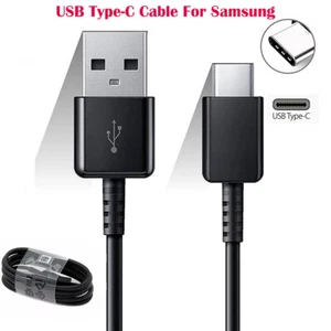 USB Type C Cable Fast Charging For Samsung Galaxy S21 S10 S9 S8 Plus Note 10+ 9 - Picture 1 of 6