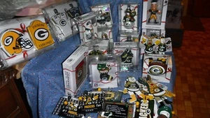 NWT NFL Green Bay Packers Ornaments Balls Snowmen Moose Lambeau More U Chose - Picture 1 of 51