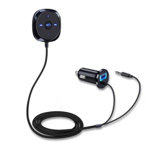1 Empfängerauto -Kit mit Magnetbasis -Adapter -Ladegerät Audioempfänger - Photo 1/3