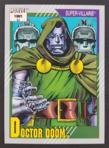 Doctor Doom 1991 Superheroes Marvel Impel Card #88 (NM) - Picture 1 of 2
