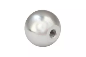 TOYOTA COROLLA MANUAL BILLET SILVER ROUND SHIFT KNOB 1987 87 - 2013 13 - Picture 1 of 1