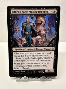 MTG Endrek Sahr, Master Breeder  – Commander: 2013 Edition Magic Card # 76