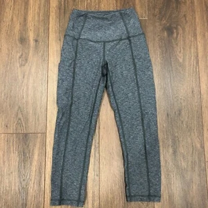 THE NORTH FACE Women's Grey Heather HIGH RISE LEGGINGS - Sz XS - Picture 1 of 8