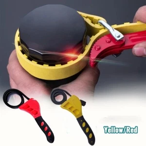 1Pcs 6inch Belt Wrench Oil Filter Puller Strap Spanner Chain Wrench Strap Opener - Picture 1 of 16