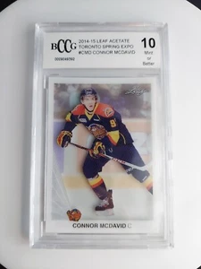 2014-15 Blattacetat #CMD Connor McDavid Toronto Expo Rookie 10 neuwertig oder besser - Bild 1 von 4