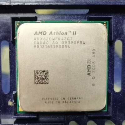 AMD Athlon II X4 620  2.6GHz Quad-Core Socket AM3 95W - Image 1 of 2