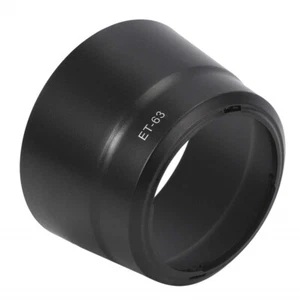 Matte Anti-Reflective ET-63 Lens Hood for Canon EF-S 55-250mm F/4-5.6 IS STM USA - Picture 1 of 6