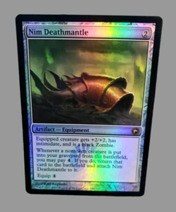 Magic The Gathering Scars Of Mirrodin NIM DEATHMANTLE Foil Artifact 188/249 RARE - Picture 1 of 10