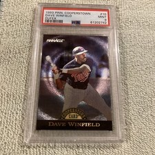 1993 Pinnacle Coll Dave Winfield Cooperstown DUFEX PSA 9 #10 YANKEES ANGELS HOF