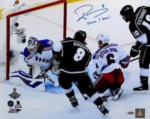 Drew Doughty Autographed 16X20 Photo Kings "Game 1 Goal" 2014 Cup Finals Steiner - Picture 1 of 2